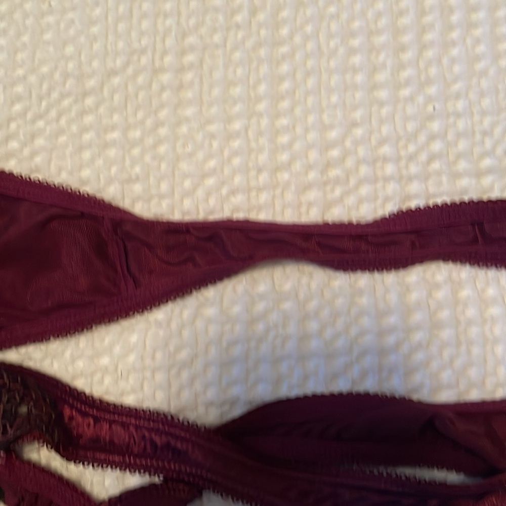 NWOT Vintage Victorias Secret Second Skin Satin Bra and Panty set - 36C and L.​ - Picture 5 of 10